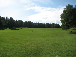 Il grande prato dell'Hagaparken d'estate
