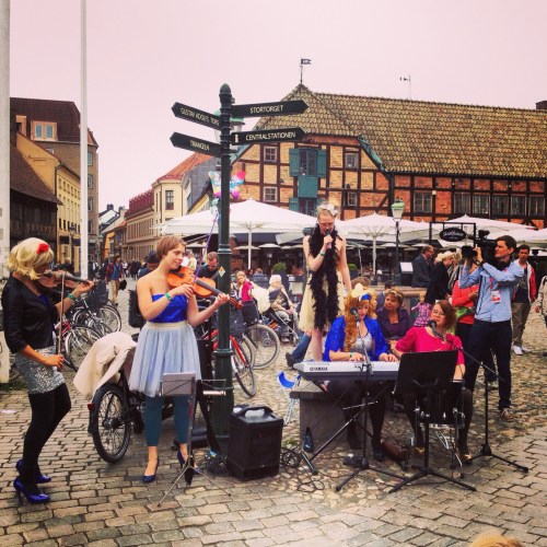 Musicisti in Lilla Torg